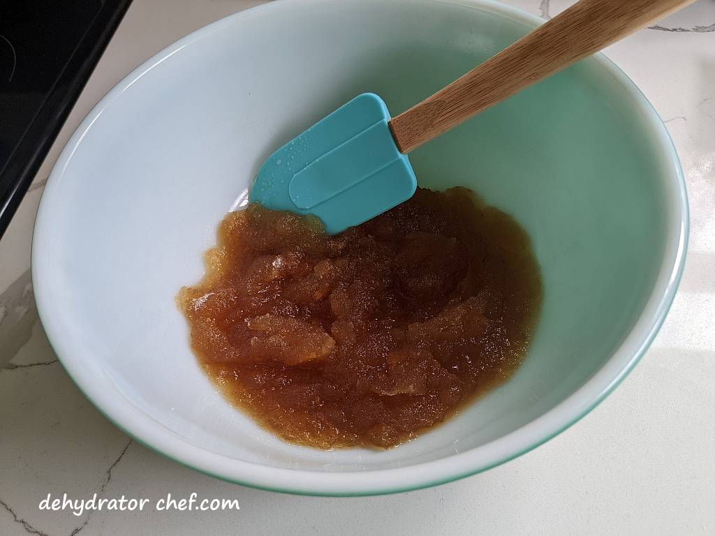 hydrating 4 gelatin packets in 1 cup of beef stock in a large bowl