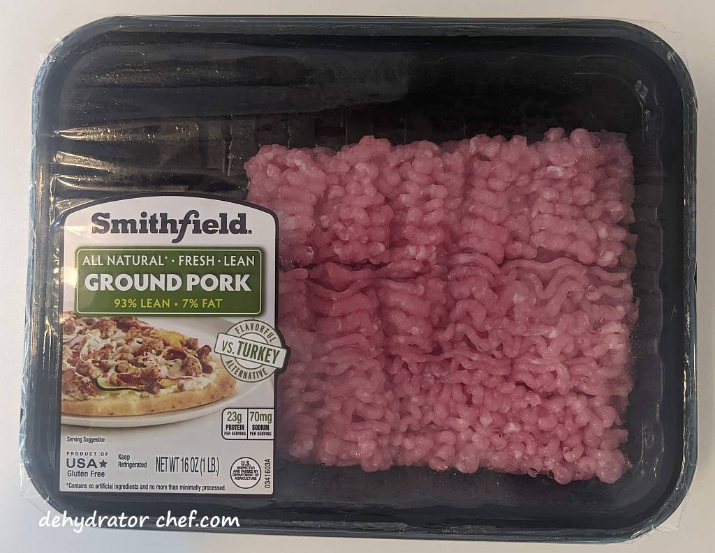 smithfield foods 97 percent lean ground pork