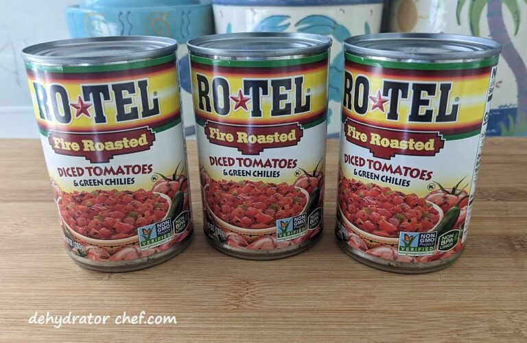 How to Dehydrate RoTel Tomatoes Dehydrating RoTel Tomatoes, A Stepby