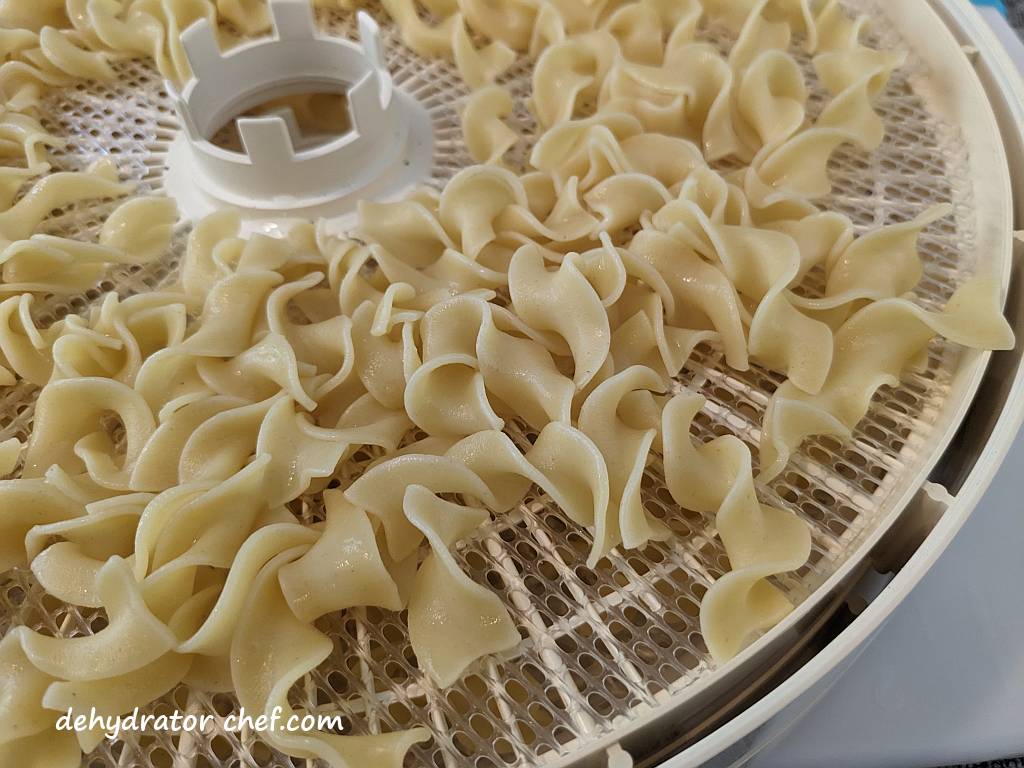 close up of cooked noodles | best foods to dehydrate for long term storage | dehydrating food for long term storage | dehydrated food recipes for long term storage | dehydrating meals for long term storage | food dehydrator for long term storage