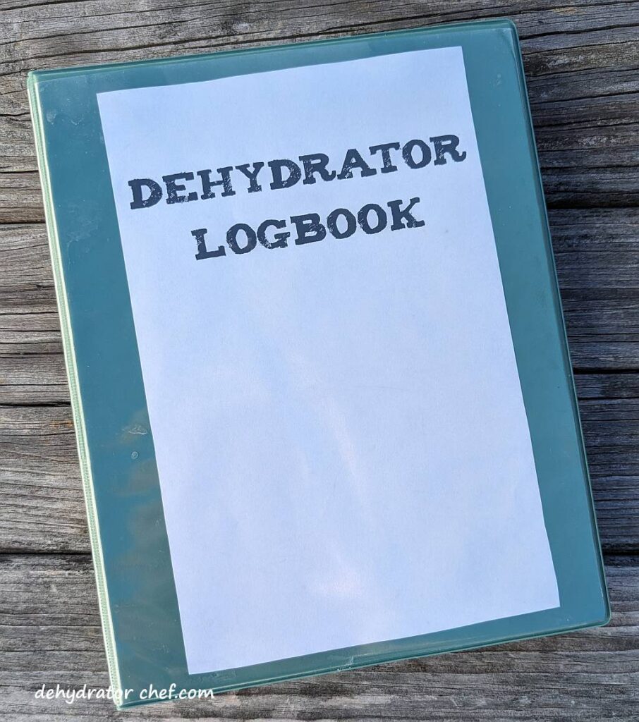 dehydrator logbook and recipe book | best foods to dehydrate for long term storage | dehydrating food for long term storage | dehydrated food recipes for long term storage | dehydrating meals for long term storage | food dehydrator for long term storage